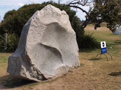 #40: time and tide granite monolith II