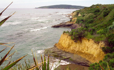 On the east coast looking south