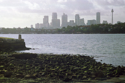 Sydney skyline from Woolwich