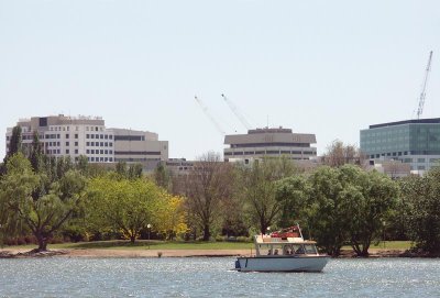  Central Canberra with cranes