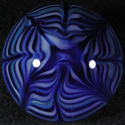 A web style backside was used on this one, nicely completing the design.