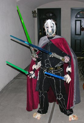 Halloween '08 - Brendon as General Grievous