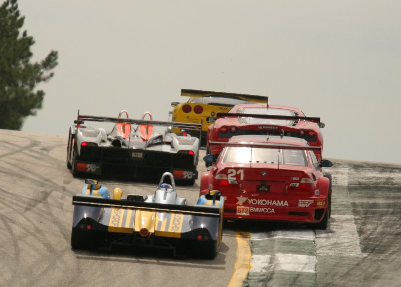 The pack heads for turn 6