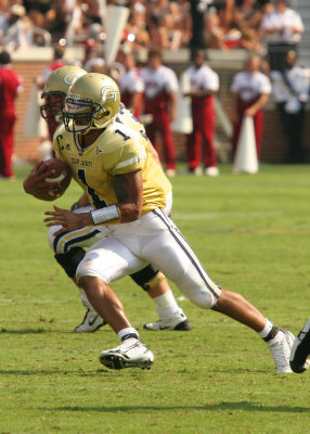 QB Reggie Ball in the open field