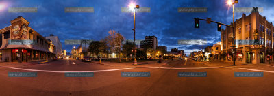 Downtown Anchorage HDR Pano using PTgui and Photomatix