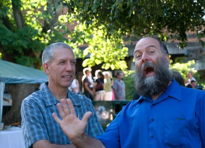 Wes and Den (Waving Again)