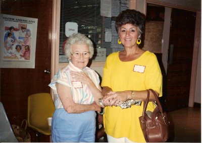 Edith Welch and Sherrie Rains
