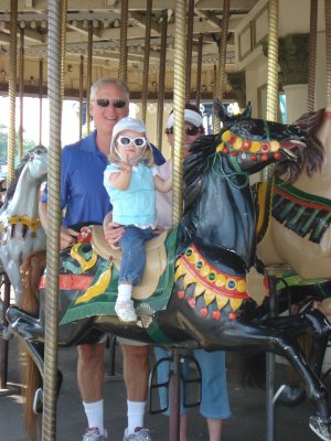 enjoying Cedar Point
