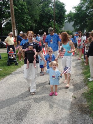 4th of July parade at Ruggles Beach
