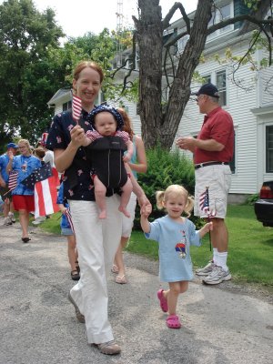 4th of July parade at Ruggles Beach