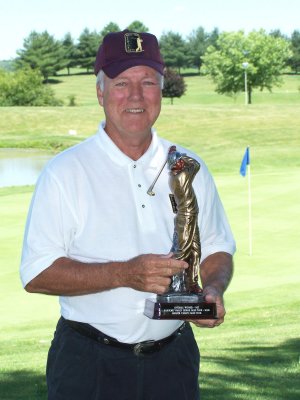 Bob Poff - Overall Winner - Draper Valley - Playing in Division 2 with a net 60