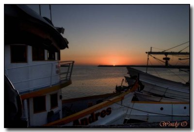 Last Morning Sunrise at San Felipe Harbor