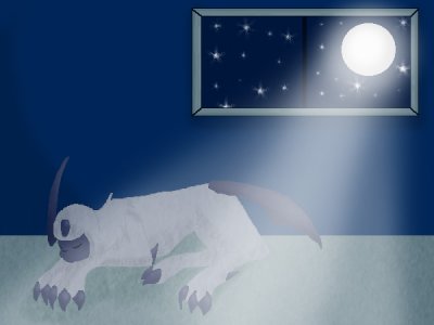 Moonlit Sleeping Absol.jpg