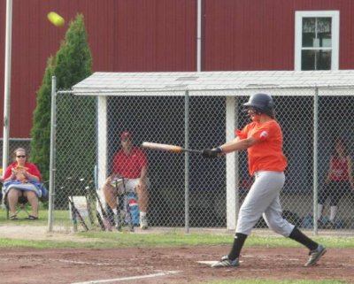 Ali Launches a 2-run Double