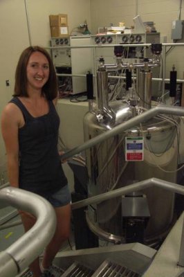 Kate at Nuclear Magnetic Device