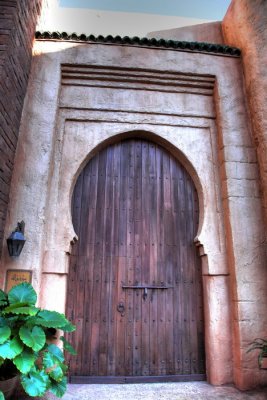Moroccan door, Epcot, Disney World