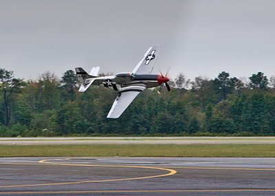 P-51 Making  A Very Low Pass