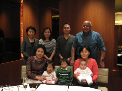 With Nikki's Korean Family...