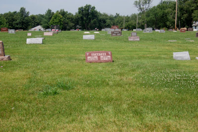 I recorded a fourth shot only to give my sisters a perspective of where the stone is located in the cemetery, as well as providing several differing shots of the gravestone itself. 