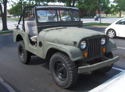 When I was in military school, I saw scads of these things running around campus & in the town where my school was located, but not many since. This one we found in the parking lot of our bank one day when we stopped to do some business.