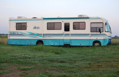 I've no idea how long it takes for a motorhome to completely rot; but I think I'm going to find out.