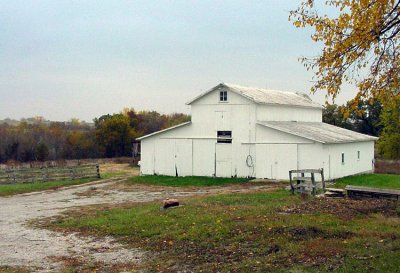 This is the old main barn, down at what's referred to as, #01. (There are three main farm houses on this working farm; this barn was located near the 1st.)
