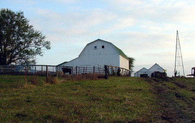 There are three main barns on this working cattle ranch, and this is #03. 