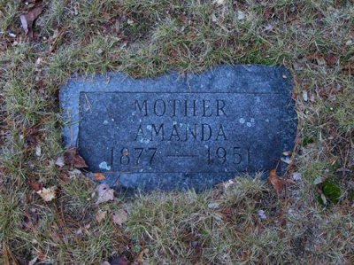Amanda was born in Kristinastad, Vasai, Narpes, Finland in 1877. We do not know when she & her family migrated to the United States. We know that in 1898, presumably in White Cloud, Newaygo, or Newberry, Luce, MI, she married, Victor Charles Johnson. With Victor she would share eleven kown children. She is buried with her husband & several children in the Johnson Family Plot, in Forest Home Cemetery, Newberry, Michigan.