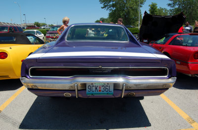 The rear of this wonderful car. It belonged to some teenager. Wow.
