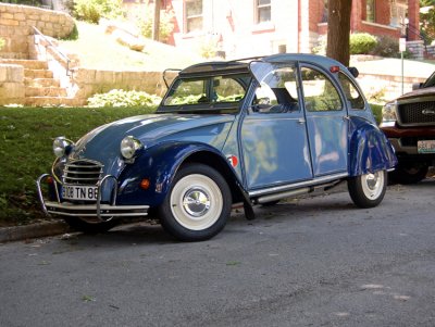 This car was amazing. It was absolutely flawless. I detest the French. I hate every single thing about them: their culture, their cuisine, the air they breathe. Still, this car was utterly amazing. It was parked on the street in Parkville Missouri.