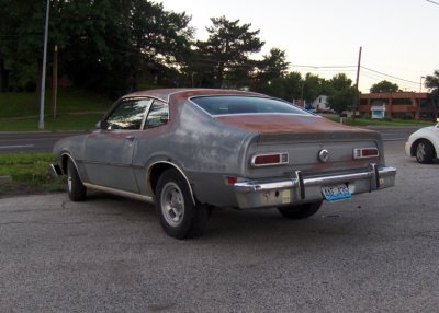 What amazed me more than just seeing this old Maverick, is seeing that the owner actually wants $2,500.00 for this old jalopy It's fun to look at & to play, remember when, but I wouldn't give you $250.00 for it.