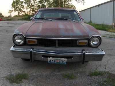 Notice how the headlamp fittings are missing.