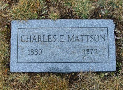 Charles was the third child of thirteen & the third son born to, Andrew Victor Mattson & his wife, Hannah Sofia [Johnson] Mattson. Charles was born in, Boyne City, Charlevoix, MI and died in, Covington, Kenton, KY. Around 1924 he married, Sydney M. Bond & together this couple shared seven known children. He rests in Forest Home Cemetery, Newberry, Luce, MI.