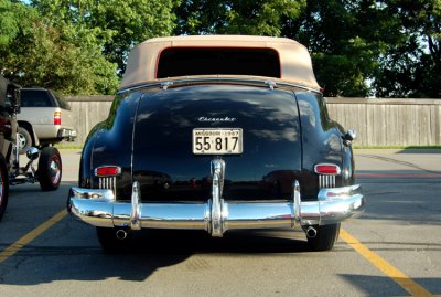 I blacked out the rear window, as I thought the trees looked silly.