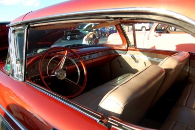 You could throw a party right there in the front seat.