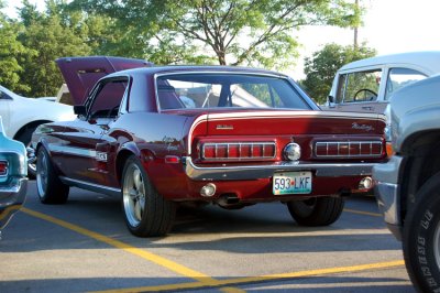 The rear lights worked like the Mercury Cougar lights when the turn signal was engaged. Sort of like marque lights on an outdoor advertisement.