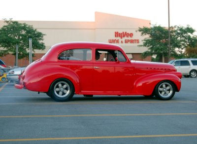 I have a cousin who says this is a 1940 Chevrolet.