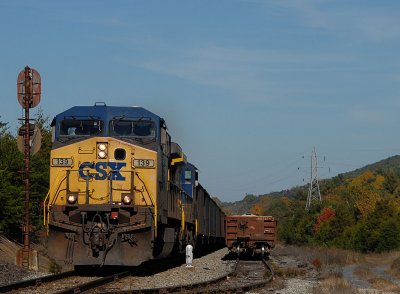 Weastbound at Bells Valley Va.