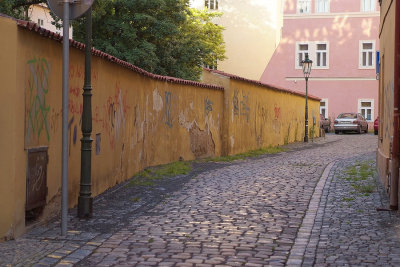 narrow cobbled streets