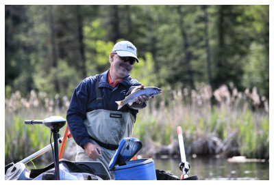 Man With Small Trout