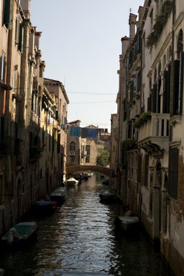 Laundry Over Canal