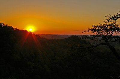 Indian Fort sunset