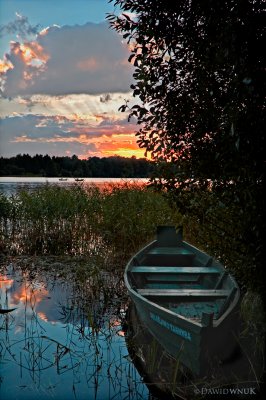 Sunset in Lithuania