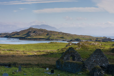 View from Graveyard on Inishbofin Co. Galway
