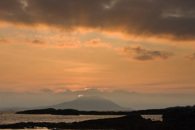 Sunrise from East End Harbour Wall Inishbofin Co.Galway