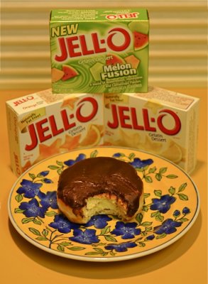 J = Jello and Jelly Donut