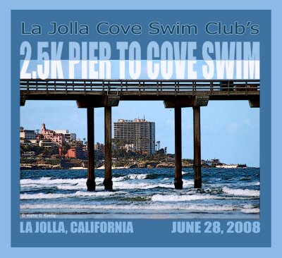La Jolla Cove Swim Club's 2.5K Pier to Cove Swim 2008