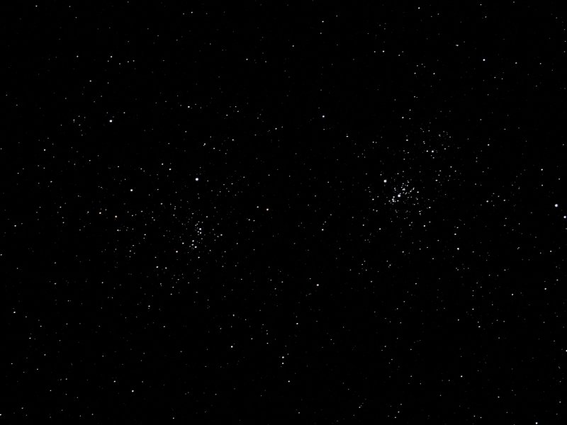 Double Cluster in Perseus