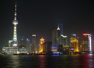 Shanghai Skyline by Night