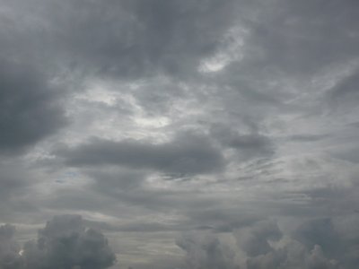 Grey Cloudy Sky
